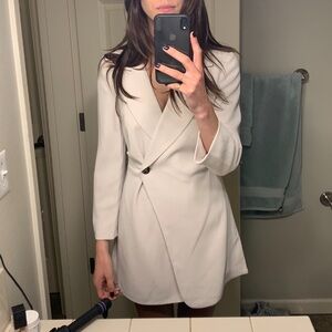 Aritzia blazer dress NWT - bone
